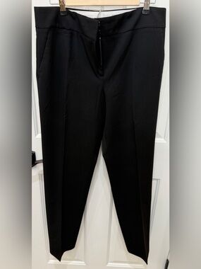 Marisa women’s pleated black Dress Pants - Classic Tailored Fit